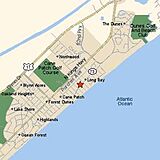 Ocean Villas Beach & Racquet Club &mdash; Area Map