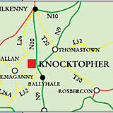 Knocktopher Abbey — Area Map