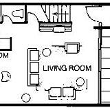 Blue Water Resort at Cable Beach — Floor Plan of the 1st Floor of the Garden Townhouses