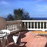 The Coconut Palms Resort — Patio of the 3 Bedroom Unit