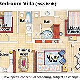 Paradise Island Beach Club — Unit Floor Plan