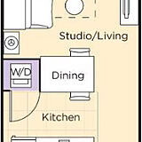 WorldMark Orlando Kingstown Reef — Deluxe Studio floorplan