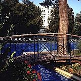Hotel Des Bains — Private Park at the