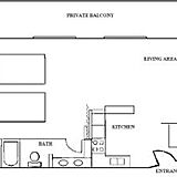 Pinestead Reef - VIP — Studio Unit Layout