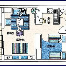Club Mykonos Langebaan — - Unit Floor Plan