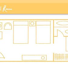 Sirata Beach Resort Hotel & Conference Center — Hotel Room Floorplan