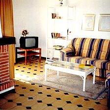Las Rosas Townhouses — - Unit Living Area