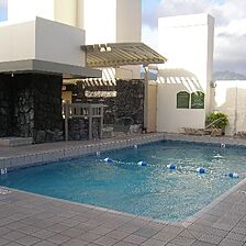Pool on the roof