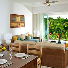 The Bliss Resort Riveria Maya — Living and Dining Area
