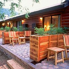 Kohl's Ranch Lodge — Deck