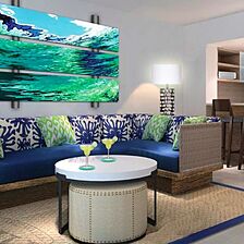 Wyndham Grand Rio Mar, a Margaritaville Vacation Club Resort — Living Area