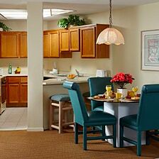 The Plaza Resort & Spa — Dining Area and Kitchen
