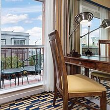The Suites at Fisherman's Wharf — Balcony and Desk