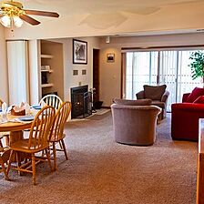 Swan Mountain Resort — Living Area