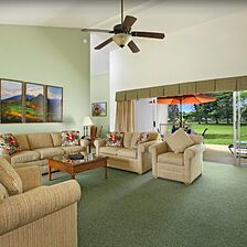 Makai Club Cottages — Living Area