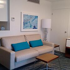 Renaissance Wind Creek Aruba - Marina Tower &mdash; Sample unit living area