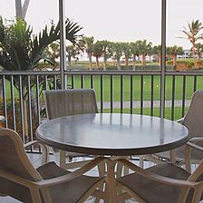 South Seas Club at South Seas Island Resort — Screened Balcony