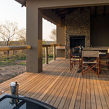 Mjejane Bush Camp — Deck