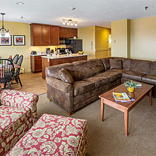 Steele Hill Resort — Living Area