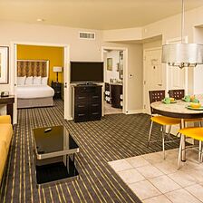 Hilton Grand Vacations at McAlpin-Ocean Plaza — Sample Living Area