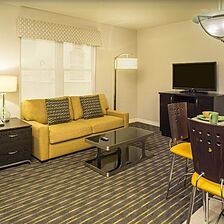 Hilton Grand Vacations at McAlpin-Ocean Plaza — Sample Living Area