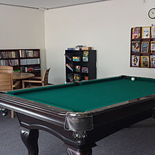Pool Tabke & Library