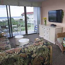 The Beach Club at St. Augustine Beach &mdash; Living Area