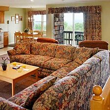 Steele Hill Resort — Living Area