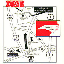 The Country Club of Whispering Pines — Directions to the resort