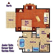 Crane Beach Resort — - Unit Floor Plan
