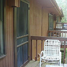 Split Rock Resort — - Unit Deck