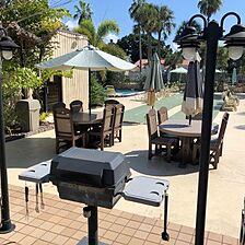 Camelot by the Sea — Barbecue Area