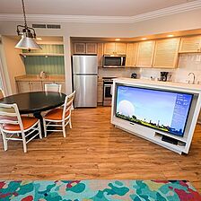 Disney's Old Key West Resort — Sample unit living area