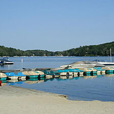Split Rock Resort — - Lake and Boat Rental Area