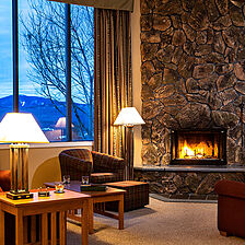 Lake Placid Club Lodges — Living Area