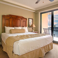 Emerald Grande at HarborWalk Village — Sample unit bedroom