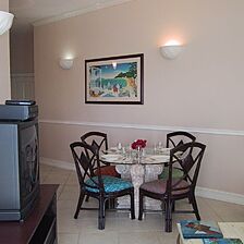Flamingo Beach Villas — II - Unit Dining Area
