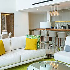 Garza Blanca Resort & Spa Cancun &mdash; Living Area