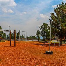 Timbers at Island Park Village Resort — Playground