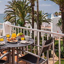 Macdonald Leila Playa Resort — Sample unit balcony