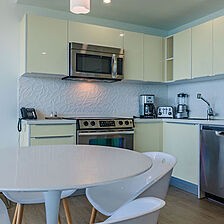 Azure Beach & Blue Residences Aruba — Sample Kitchen