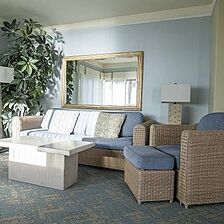 Tamarack Beach Resort — Sample Living Area