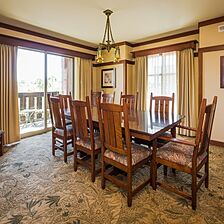 The Villas at Disney's Grand Californian Hotel & Spa — Sample Grand Villa Dining Area