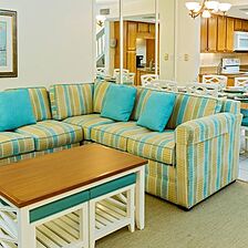 Tortuga Beach Club — Sample Living Area
