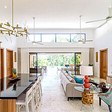 The Club at Casa Linda — Sample Living Area