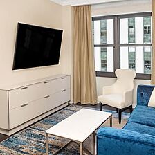 Hilton Club The Quin New York &mdash; Sample Living Area