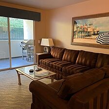 Riviera Beach and Shores Resort — Sample Living Area