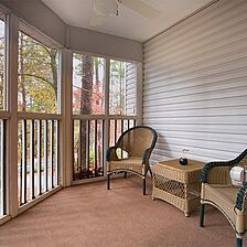 Club Wyndham Villas at Fairfield &mdash; Sample Balcony