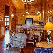 Grandview Lodge at Fall Creek Falls — Sample Living Area