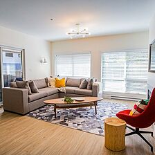 Whistler Vacation Club at Twin Peaks — Sample Living Area